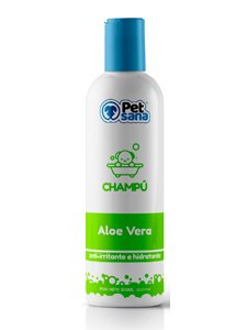 PET SANA CHAMPU ALOE VERA 300 ml.